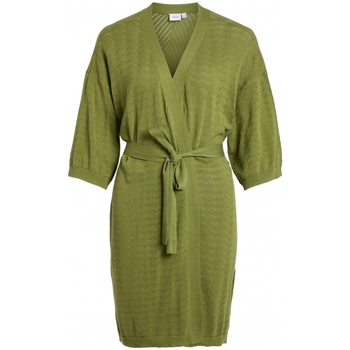 Oblečenie Žena Kabáty Vila Lesly 3/4 Cardigan - Calliste Green Zelená