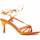 Topánky Žena Sandále Leindia 80408 Oranžová