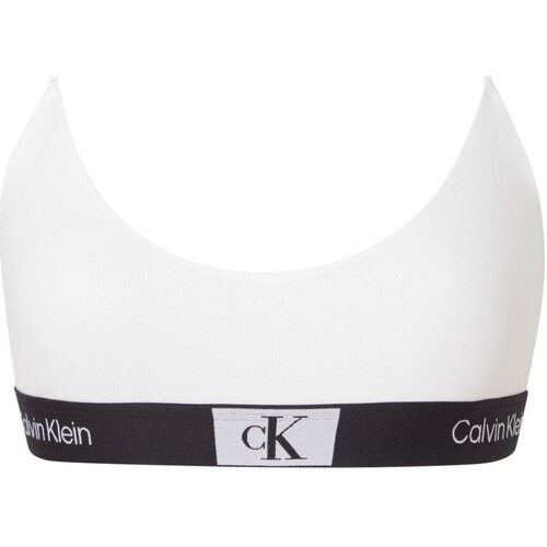 Oblečenie Žena Legíny Calvin Klein Jeans 000QF7216E Biela