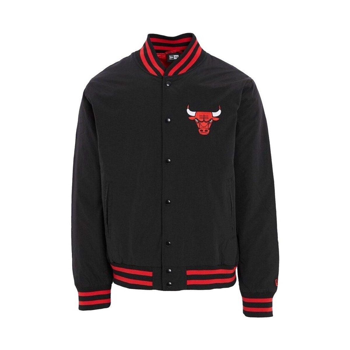 Oblečenie Muž Saká a blejzre New-Era Team Logo Bomber Chicago Bulls Jacket Čierna, Bordó