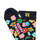 Doplnky Vysoké ponožky Happy socks FLOWER Viacfarebná