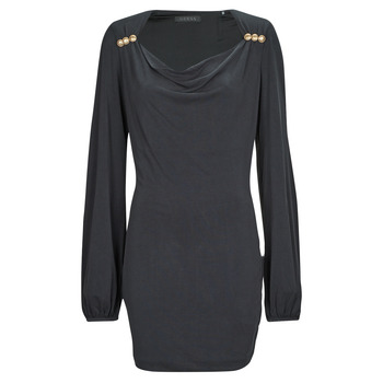 Oblečenie Žena Krátke šaty Guess LS BOAT NK CECILIA DRESS Čierna