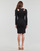 Oblečenie Žena Dlhé šaty Guess LS CN CLIO BODYCON DRESS Čierna