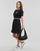 Oblečenie Žena Krátke šaty Karl Lagerfeld IKONIK 2.0 T-SHIRT DRESS Čierna