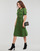 Oblečenie Žena Dlhé šaty Karl Lagerfeld S SLV KNIT DRESS Zelená / Čierna