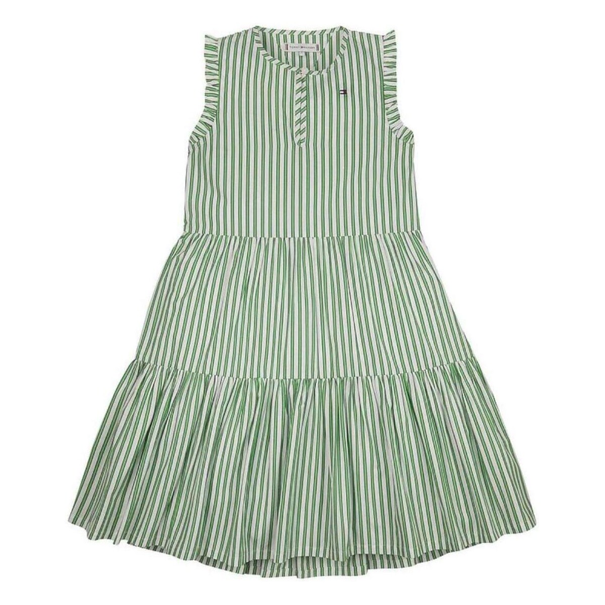 Oblečenie Dievča Šaty Tommy Hilfiger  Zelená