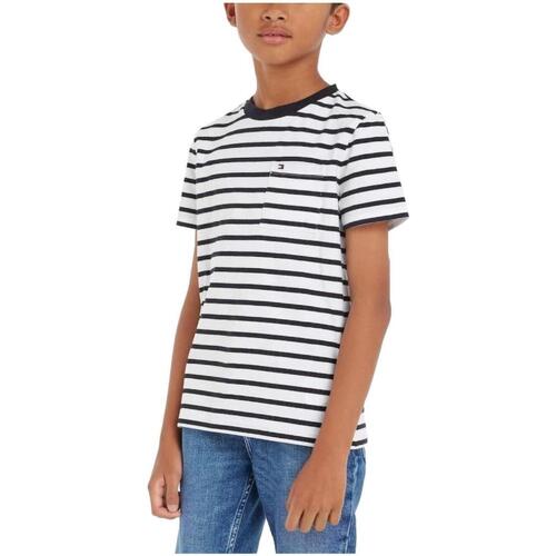 Oblečenie Chlapec Tričká s krátkym rukávom Tommy Hilfiger  Modrá