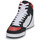 Topánky Členkové tenisky Polo Ralph Lauren POLO COURT HIGH Biela / Čierna / Červená