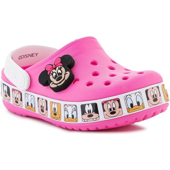 Topánky Dievča Sandále Crocs FL Minnie Mouse Band Kids Clog T 207720-6QQ Ružová