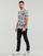 Oblečenie Muž Tričká s krátkym rukávom Versace Jeans Couture GAH6SO Biela / Čierna