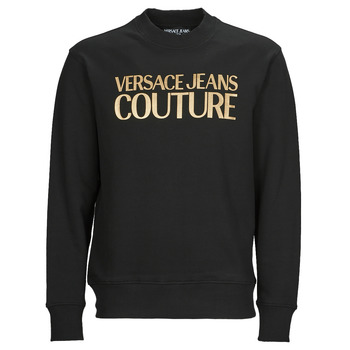 Oblečenie Muž Mikiny Versace Jeans Couture GAIT01 Čierna / Zlatá