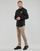 Oblečenie Muž Košele s dlhým rukávom Versace Jeans Couture GALYS2 Čierna / Zlatá