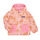 Oblečenie Dievča Vyteplené bundy Patagonia BABY REVERSIBLE DOWN SWEATER HOODY Ružová