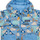 Oblečenie Deti Vyteplené bundy Patagonia BABY REVERSIBLE DOWN SWEATER HOODY Modrá