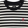 Oblečenie Muž Tričká a polokošele Edwin Basic Stripe T-Shirt LS - Black/White Viacfarebná