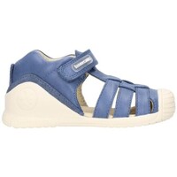 Topánky Chlapec Sandále Biomecanics 232145 PETROL Niño Azul Modrá