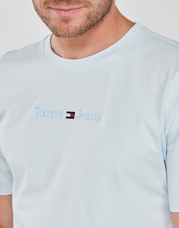 Tommy Jeans TJM CLSC SMALL TEXT TEE Modrá / Modrá