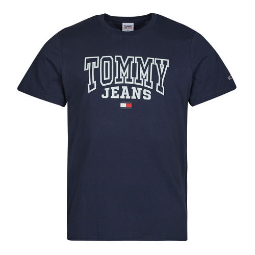 Oblečenie Muž Tričká s krátkym rukávom Tommy Jeans TJM RGLR ENTRY GRAPHIC TEE Námornícka modrá
