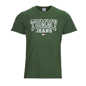 Oblečenie Muž Tričká s krátkym rukávom Tommy Jeans TJM RGLR ENTRY GRAPHIC TEE Zelená