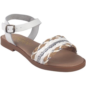 Topánky Žena Univerzálna športová obuv Duendy Dámske sandále  3534 biele Biela