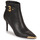 Topánky Žena Čižmičky Versace Jeans Couture 75VA3S57 Čierna / Zlatá