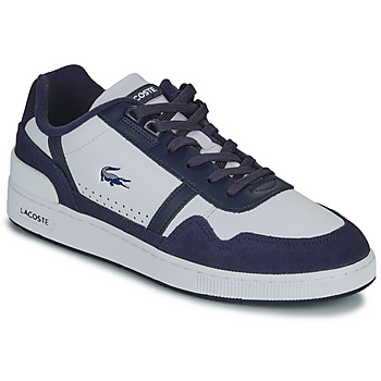Topánky Muž Nízke tenisky Lacoste T-CLIP Biela / Námornícka modrá
