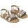 Topánky Sandále Conguitos 27367-18 Zlatá