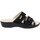 Topánky Žena Šľapky Valleverde VV-37414 Čierna