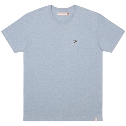 Oblečenie Muž Tričká a polokošele Revolution Regular T-Shirt 1308 RUN - Light Blue Modrá