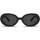 Hodinky & Bižutéria Slnečné okuliare Hanukeii Tulum Čierna