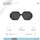 Hodinky & Bižutéria Slnečné okuliare Hanukeii Holbox Čierna