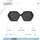 Hodinky & Bižutéria Slnečné okuliare Hanukeii Mykonos Čierna