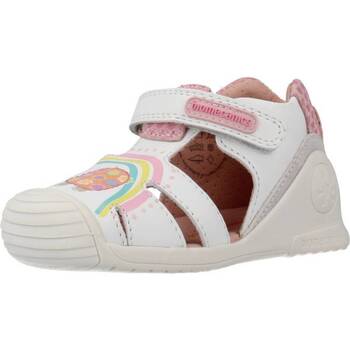 Topánky Dievča Sandále Biomecanics 232107B Biela