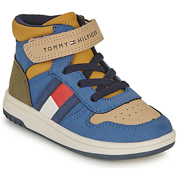 Topánky Chlapec Členkové tenisky Tommy Hilfiger T3B9-33104-0315Y913 Modrá