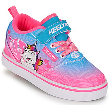 Topánky Dievča Kolieskové topánky Heelys PRO 20 X2 Ružová / Modrá / Biela