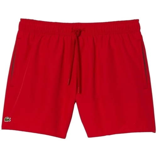 Oblečenie Muž Šortky a bermudy Lacoste Quick Dry Swim Shorts - Rouge Vert Červená