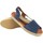 Topánky Žena Univerzálna športová obuv Calzamur Dámske sandále  30135 modré Modrá