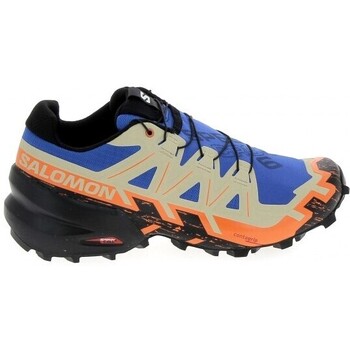 Topánky Muž Bežecká a trailová obuv Salomon Speedcross 6 Bleu Orange Modrá