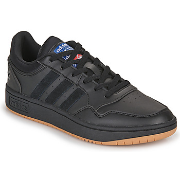 Topánky Muž Nízke tenisky Adidas Sportswear HOOPS 3.0 Čierna / Gum
