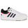 Topánky Muž Nízke tenisky Adidas Sportswear HOOPS 3.0 Biela / Námornícka modrá / Červená