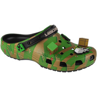 Topánky Papuče Crocs Elevated Minecraft Classic Clog Zelená