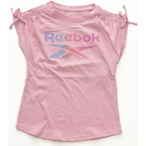 Oblečenie Deti Tričká a polokošele Reebok Sport H4806RG Ružová