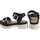 Topánky Žena Univerzálna športová obuv MTNG Dámske sandále MUSTANG 53312 čierne Čierna