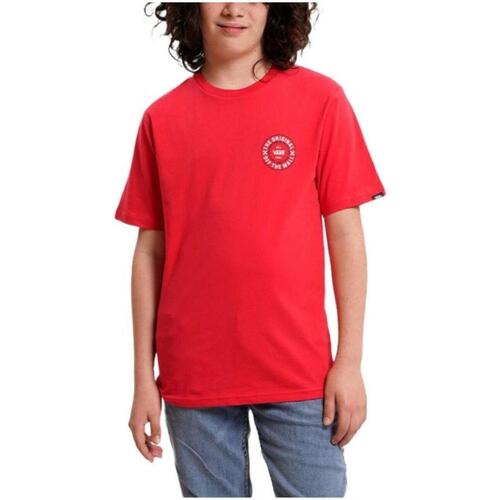 Oblečenie Chlapec Tričká s krátkym rukávom Vans  Červená
