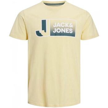 Oblečenie Chlapec Tričká s krátkym rukávom Jack & Jones  Žltá