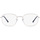 Hodinky & Bižutéria Slnečné okuliare Ray-ban Occhiali da Vista  RX6496 2501 Strieborná