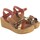 Topánky Žena Univerzálna športová obuv Porronet Dámske sandále  2961 koža Zlatá