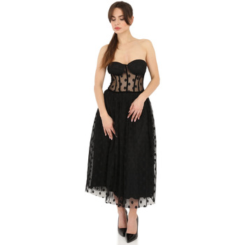 Oblečenie Žena Šaty La Modeuse 66178_P153633 Čierna
