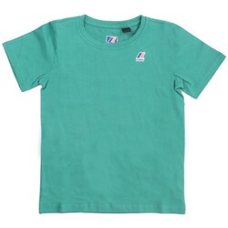 Oblečenie Deti Tričká s krátkym rukávom K-Way K4114WW Zelená