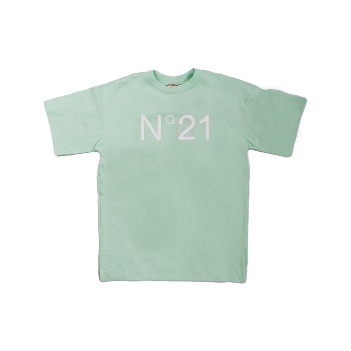 Oblečenie Dievča Tričká s krátkym rukávom N°21 N21617 Zelená